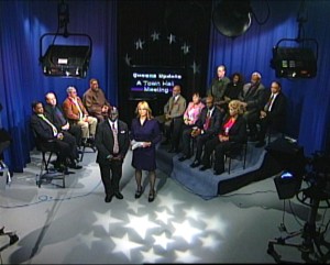Townhall Queens QPTV-Town-Hall Meeting guests Public Access1 pics new york